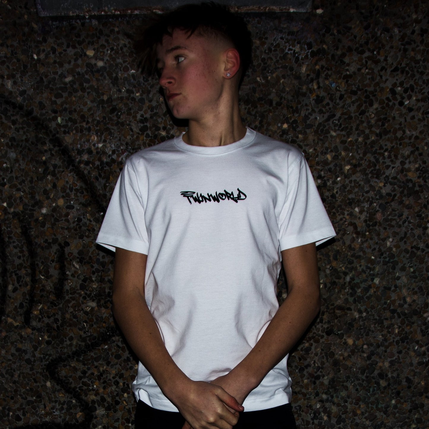 Fingerprint Tee White