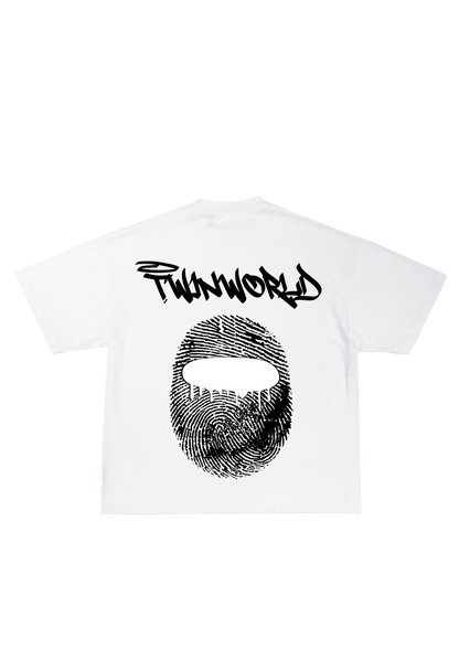 Fingerprint Tee White