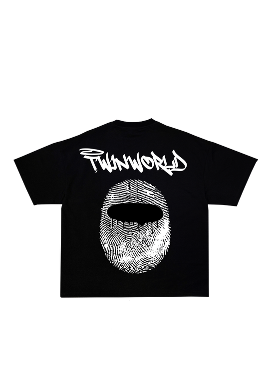 Fingerprint Tee Black